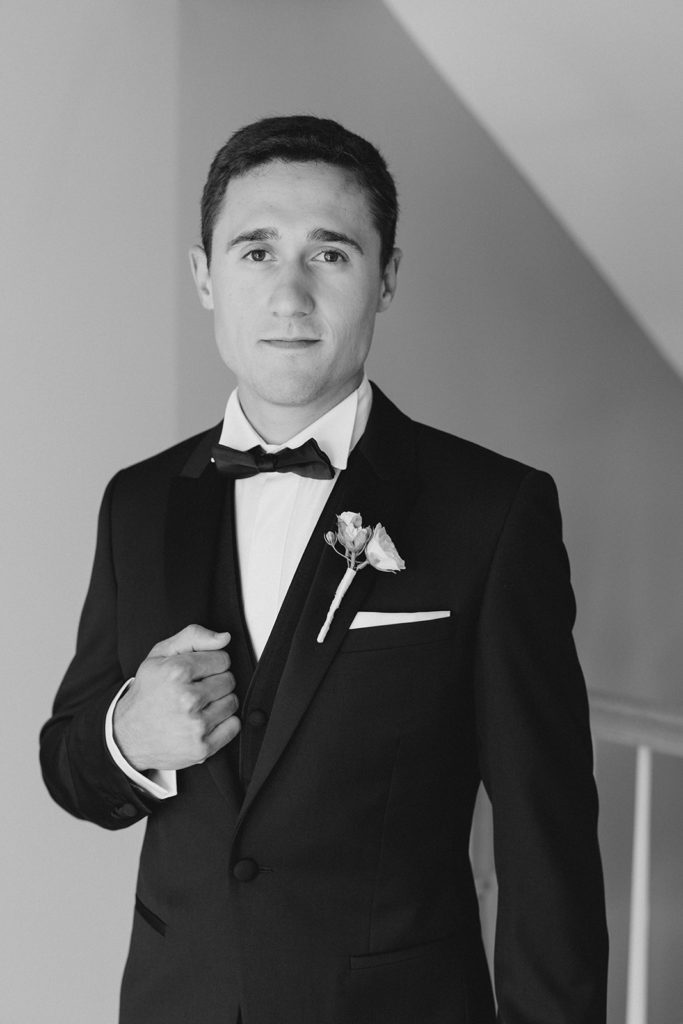 Groom portrait 