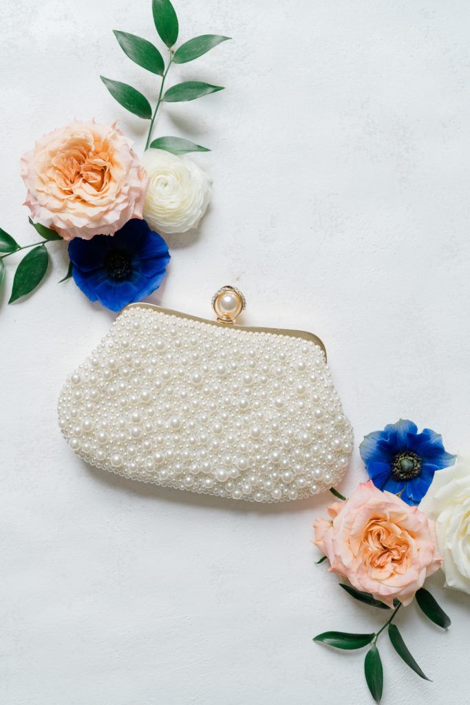 Wedding clutch details