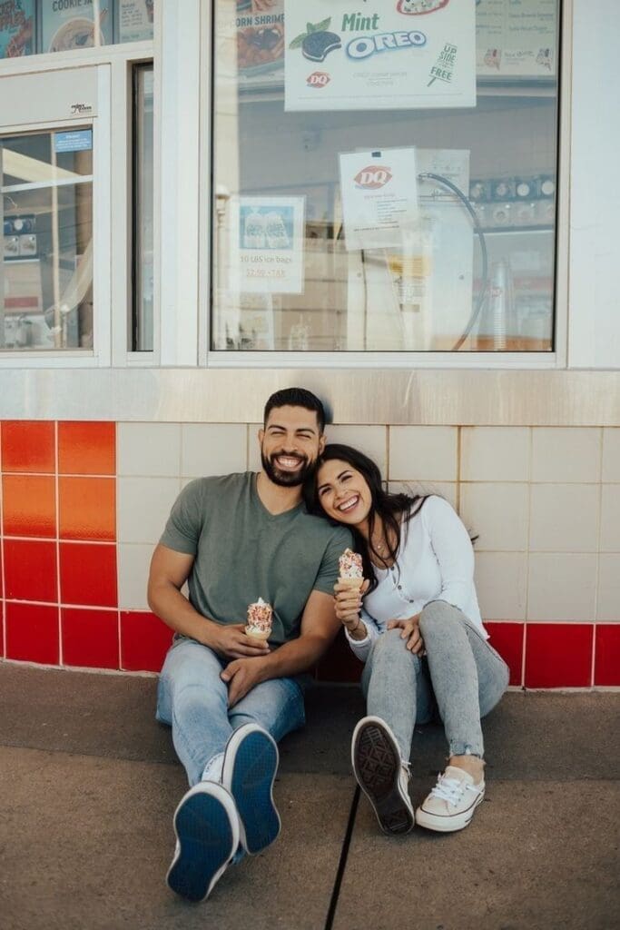 engagement photo CASUAL